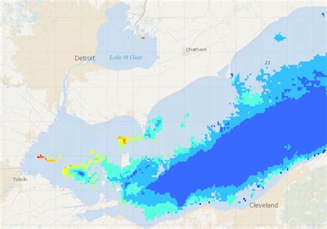 5 Lake Erie Water Temps