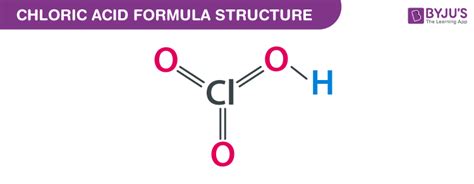 Chloric Acid Chemical Formula