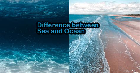 Ocean vs Sea Difference