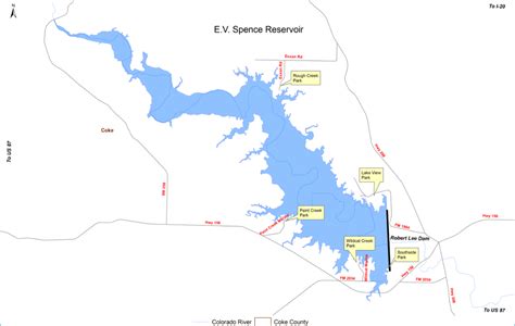 5 Ways E V Spence Lake