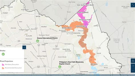 Harris County Evacuation Map Residents Along San Jacinto River Urged Harris County Evacuation Map Residents Along San Jacinto River Urged