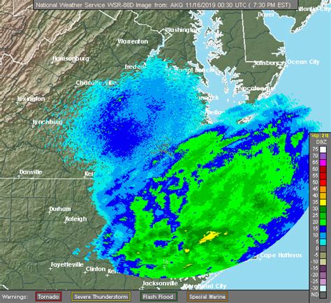 Williamsburg VA Radar Weather