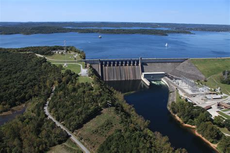 Table Rock Lake Level and Temperature